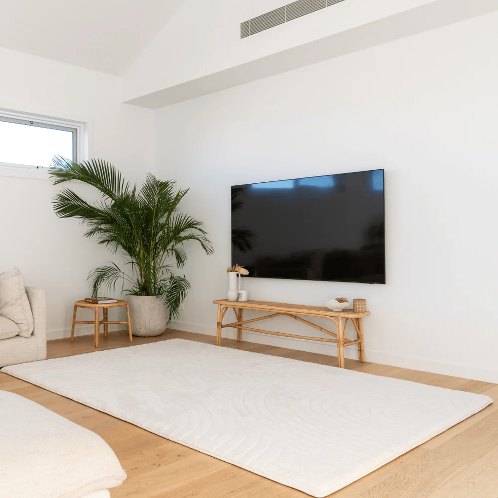 Deluxe Shaggy Relax Mat - 35mm Memory Foam