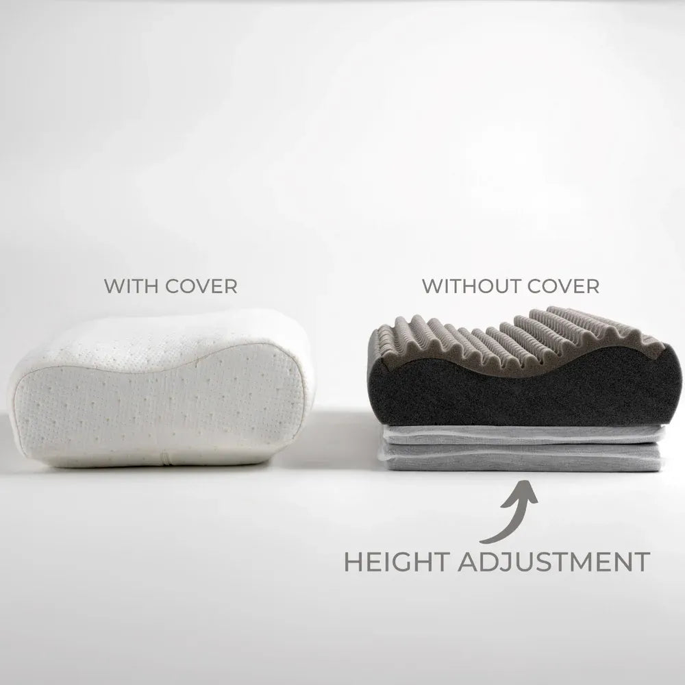 Muscle Relief Adjustable Foam Pillow
