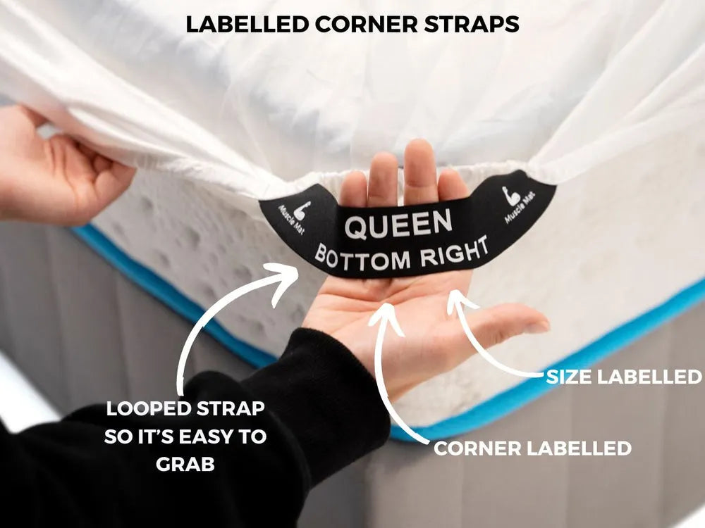 Muscle Relief Easy-Make Luxury Bed Sheet Set